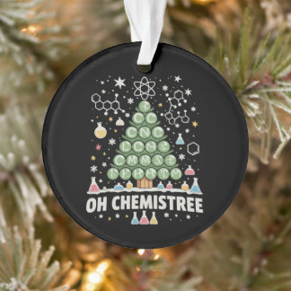Oh Chemistree Periodensystem Chemie Weihnachten Ornament