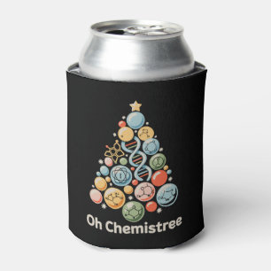 Oh Chemistree Wissenschaft Chemie Labor Weihnachte Dosenkühler