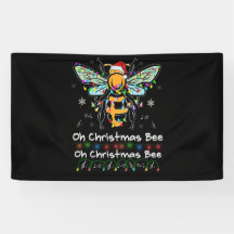 Oh Christmas Bee Bee Weihnachtsmannmütze Bee Light