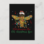 Oh Christmas Bee | Oh Christmas Bee Begleitkarte (Vorderseite)