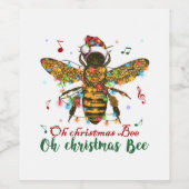 Oh Christmas Bee Oh Christmas Bee Light Weinetikett (Einzelnes Label)