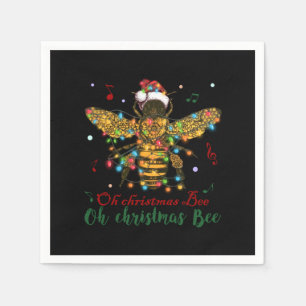 Oh Christmas Bee   Oh Christmas Bee Serviette