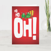 Oh! Christmas Feiertagskarte (Vorderseite)