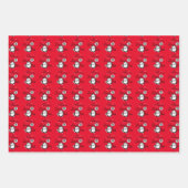 Oh Christmas Tea Penguin Lover - Tea Drinker Geschenkpapier Set (Vorderseite 2)