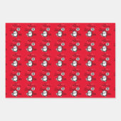 Oh Christmas Tea Penguin Lover - Tea Drinker Geschenkpapier Set (Vorderseite)