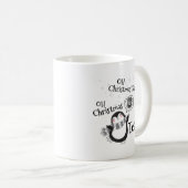 Oh Christmas Tea Penguin Lover - Tea Drinker Kaffeetasse (VorderseiteRechts)
