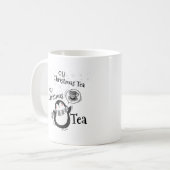 Oh Christmas Tea Penguin Lover - Tea Drinker Kaffeetasse (Vorderseite Links)