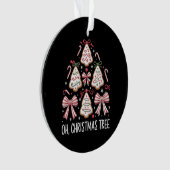 Oh Christmas Tree Cake Debbie Becky Jen Cake Lover Ornament (Vorderseite)