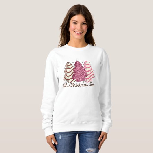 Oh Christmas Tree Cake Sweatshirt (Vorne ganz)