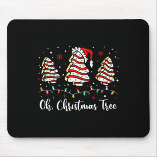 Oh Christmas Tree Cakes Debbie Becky Jen Cake Lieb Mousepad