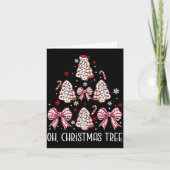 Oh Christmas Tree Cakes Debbie Becky Jen Cake Love Karte (Vorderseite)