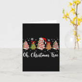 Oh Christmas Tree Cakes Debbie Becky Jen Cake Love Karte (Gelbe Blume)