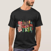 Oh Christmas Tree Cakes Debbie Becky Jen Cake Love T-Shirt (Vorderseite)