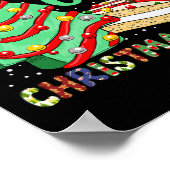 Oh Christmas Tree Cakes Debbie Becky Jen Cake Ugly Poster (Ecke)