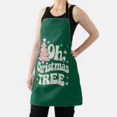 Oh Christmas Tree Light Merry Christmas Xmas  Schürze (InSitu)