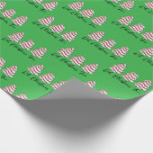 Oh Christmas Tree Little Debbie Cakes Gift Wrap Geschenkpapier (Ecke)