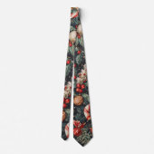 Oh Christmas Tree - Men's Custom Necktie Krawatte (Rückseite)