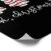 Oh Christmas Tree Sweater Christmas Tree Cake Farm Poster (Ecke)