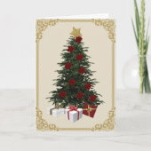 Oh Christmas Tree Weihnachtskarte Karte (Vorderseite)
