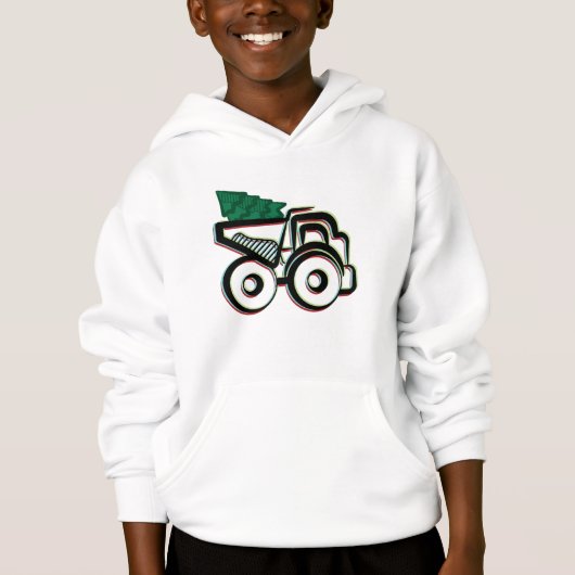 Oh Christmas Truck Hoodie (Vorderseite)