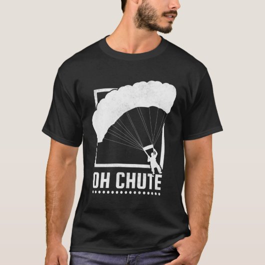 Oh Chute Skydiving T-Shirt (Vorderseite)