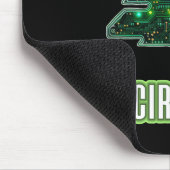 Oh Circuitree Christmas Electronics Circuit Board Mousepad (Ecke)