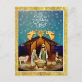"Oh Come Let Us Adore Him" Weihnachten Geburt Chri (Vorderseite)
