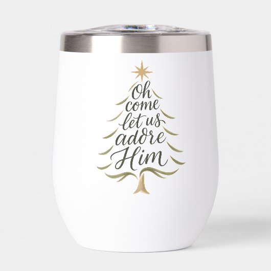 Oh Come Let Us Adore Him: Weihnachtsbaum  (Vorderseite)