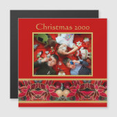 Oh Come Let Us Christmas Magnet (Vorne/Hinten)