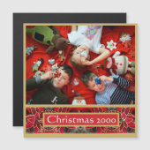 Oh Come Let Us Christmas Magnet (Vorne/Hinten)
