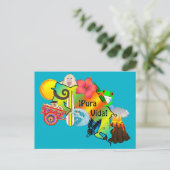 Oh, Costa Rica Postkarte (Stehend Vorderseite)