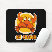 Oh, Crabs! Aufkleber Mousepad (Mit Mouse)
