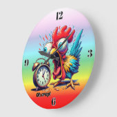 Oh Crap! Große Wanduhr (Winkel)