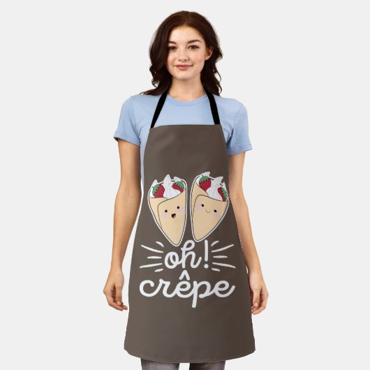 oh creme schürze (Getragen)