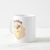 Oh Crepe Funny Food Puff Kaffeetasse (Vorderseite Links)