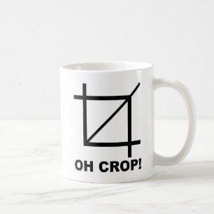 Oh Crop Lustiger Becher Kaffeetasse