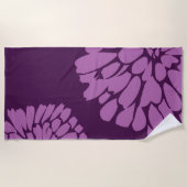 Oh Dahlia! Strandtuch (Vorderseite)