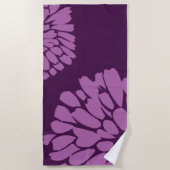 Oh Dahlia! Strandtuch (Vorderseite)