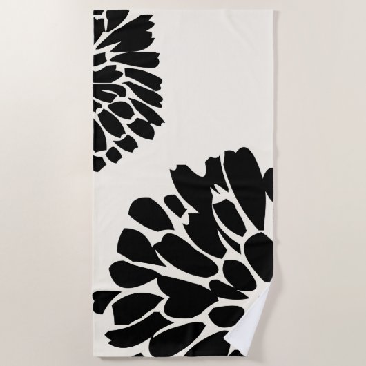 Oh Dahlia! Strandtuch (Vorderseite)