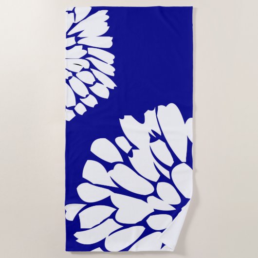 Oh Dahlia! Strandtuch (Vorderseite)