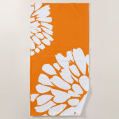 Oh Dahlia! Strandtuch (Vorderseite)