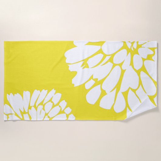 Oh Dahlia! Strandtuch (Vorderseite)