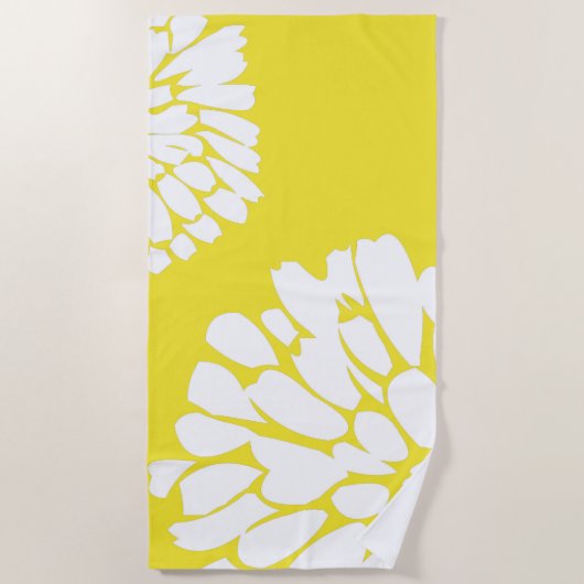 Oh Dahlia! Strandtuch (Vorderseite)