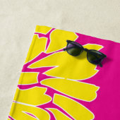 Oh Dahlia! Strandtuch (Beispiel)