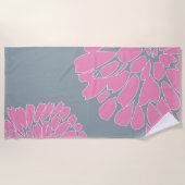 Oh Dahlia! Strandtuch (Vorderseite)