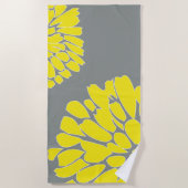 Oh Dahlia! Strandtuch (Vorderseite)