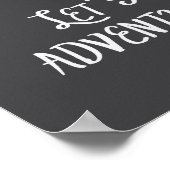 Oh, Darling, lass uns Abenteurer sein, die Indie p Poster (Ecke)