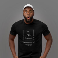 Oh! Das Element des überraschenden Shirts