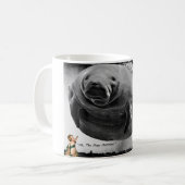 "Oh, das enorme Manatis! " Kaffeetasse (Vorderseite Links)