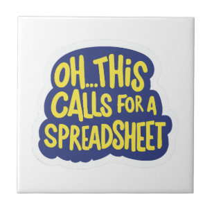 Oh, das erfordert eine Tabelle Fliese